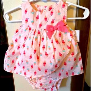 NWT Girl’s Ice Cream Romper